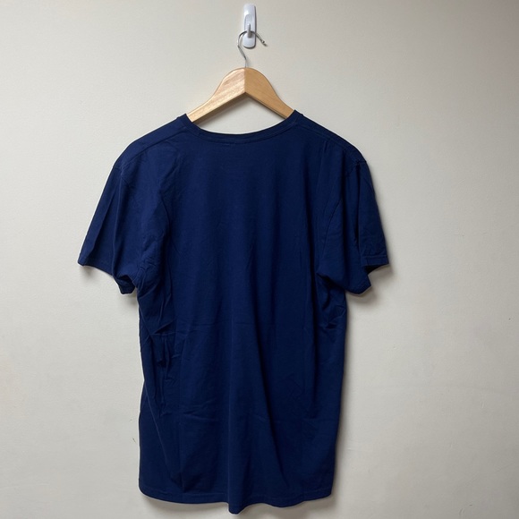 Space Jam Shirt Mens Large Blue Tune Squad Graphic Tee Bugs Bunny Taz Daffy Duck - Picture 2 of 3